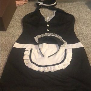 Sexy maid costume